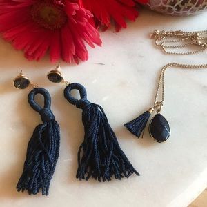 Loft necklace and earring set